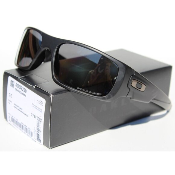 OAKLEY Crankshaft POLARIZED Sunglasses Shadow Camo/Black Iridium
